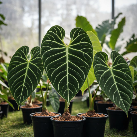 Anthurium Regale Foliage Anthurium in Jiffy Bag